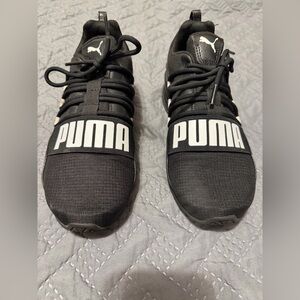 Puma Black and White Sport Sneakers